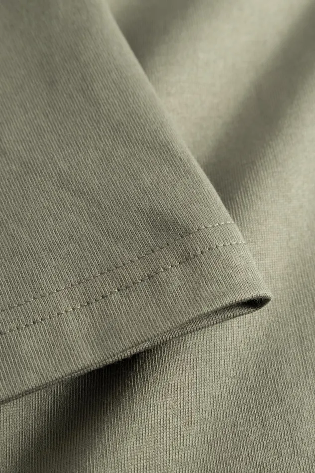 Men Norse Projects TShirts Johannes Logo Tshirt Sediment Green