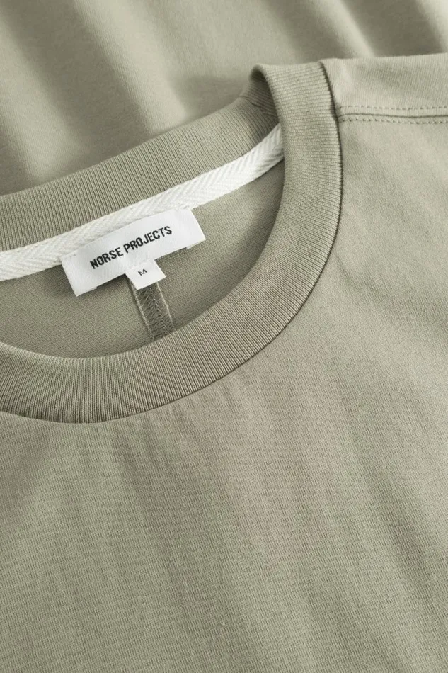 Men Norse Projects TShirts Johannes N Logo Tshirt Clay