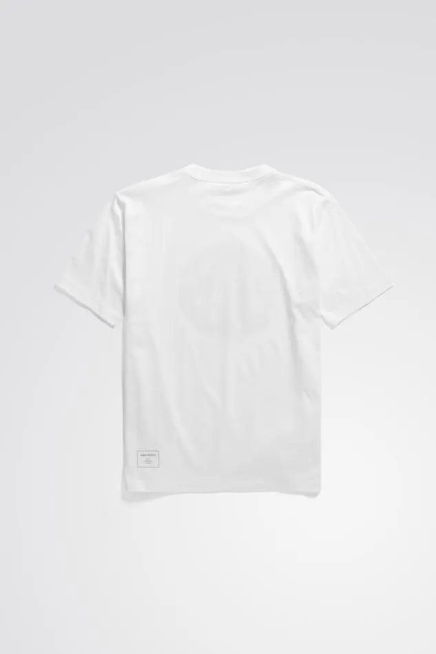 Men Norse Projects TShirts Johannes Organic Circle Print Tshirt White