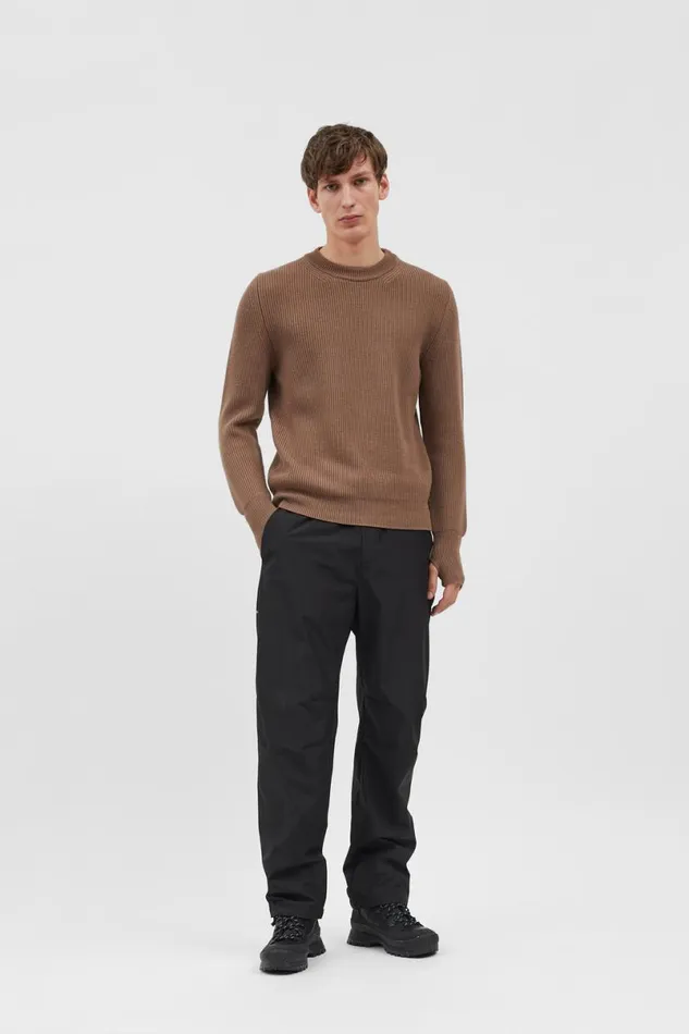 Men Norse Projects Trousers Alvar GoreTex Infinium Tech Trouser Black