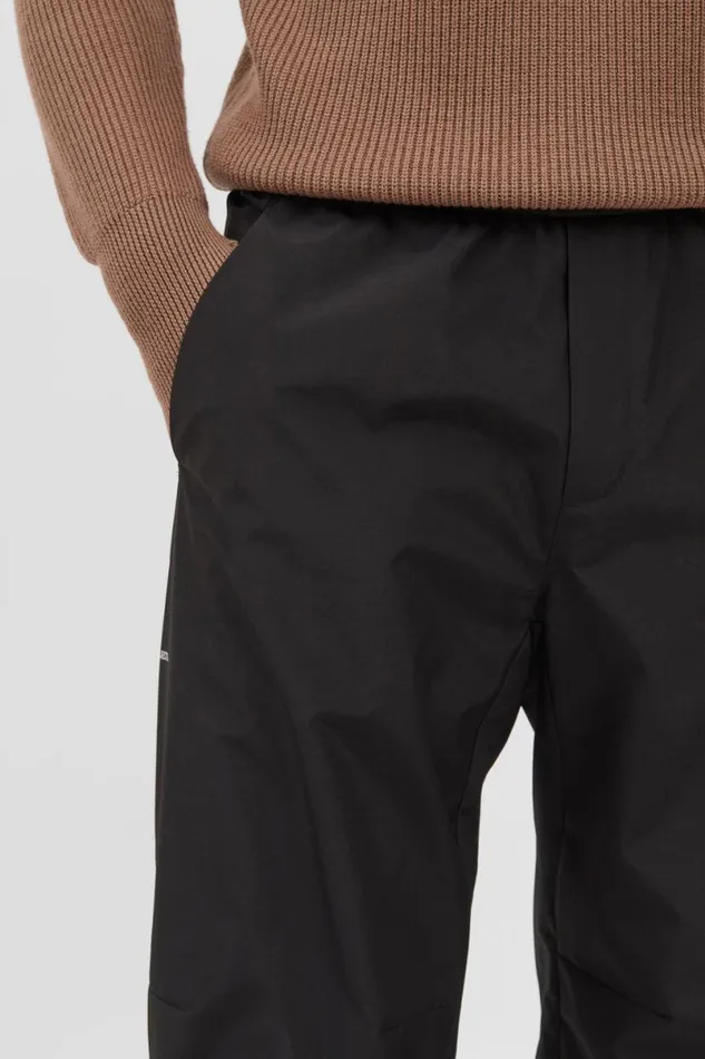 Men Norse Projects Trousers Alvar GoreTex Infinium Tech Trouser Black