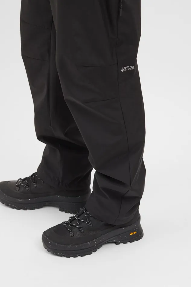 Men Norse Projects Trousers Alvar GoreTex Infinium Tech Trouser Black