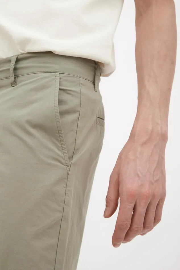 Men Norse Projects Trousers Andersen Regular Typewriter Flat Front Trouser Clay