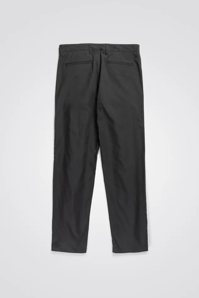 Men Norse Projects Trousers Aros Solotex Chino Black