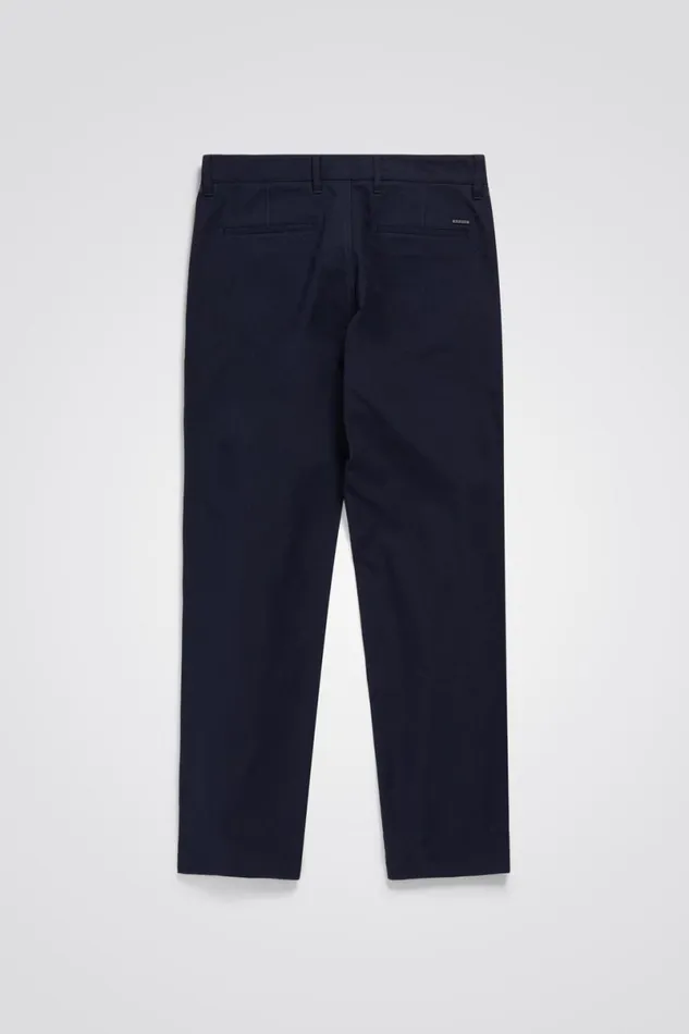 Men Norse Projects Trousers Aros Solotex Chino Dark Navy