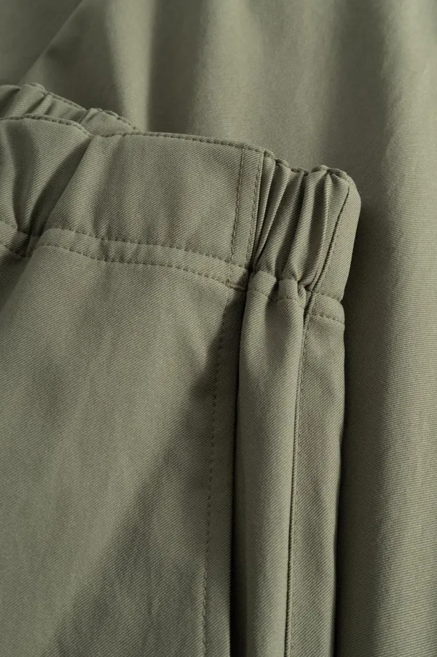 Men Norse Projects Trousers Ezra Relaxed Solotex Twill Trouser Sediment Green