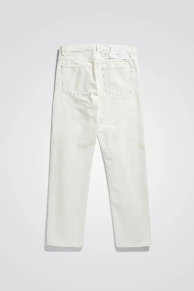 Men Norse Projects Trousers Norse Regular Denim Ecru