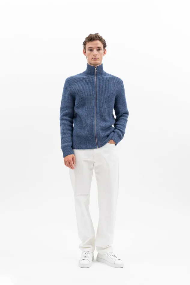 Men Norse Projects Trousers Norse Regular Denim Ecru