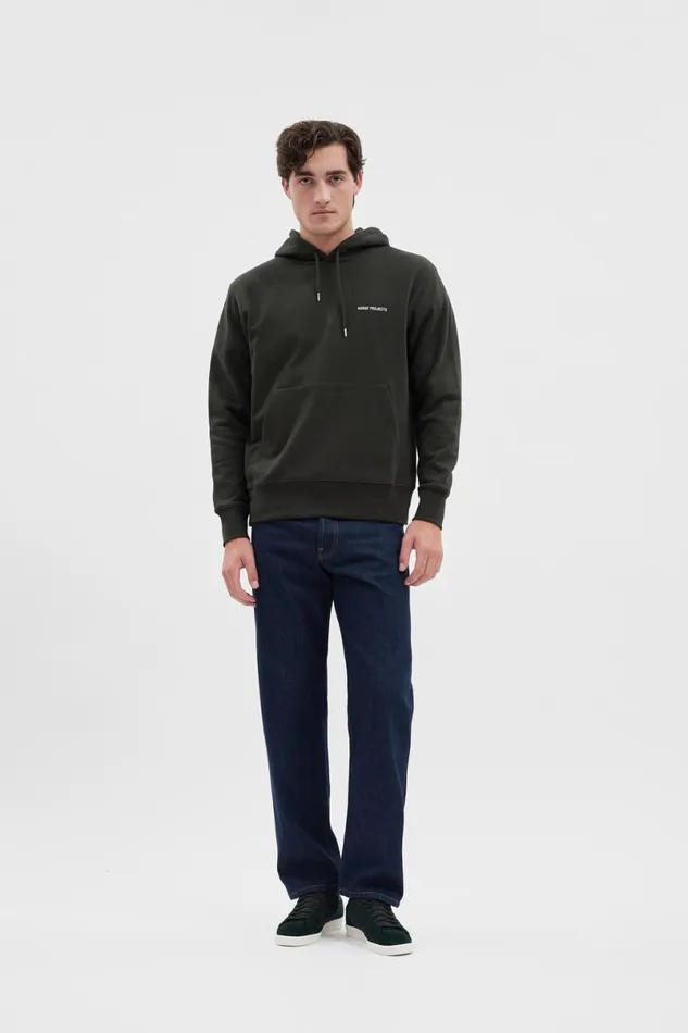 Men Norse Projects Trousers Norse Relaxed Denim Indigo