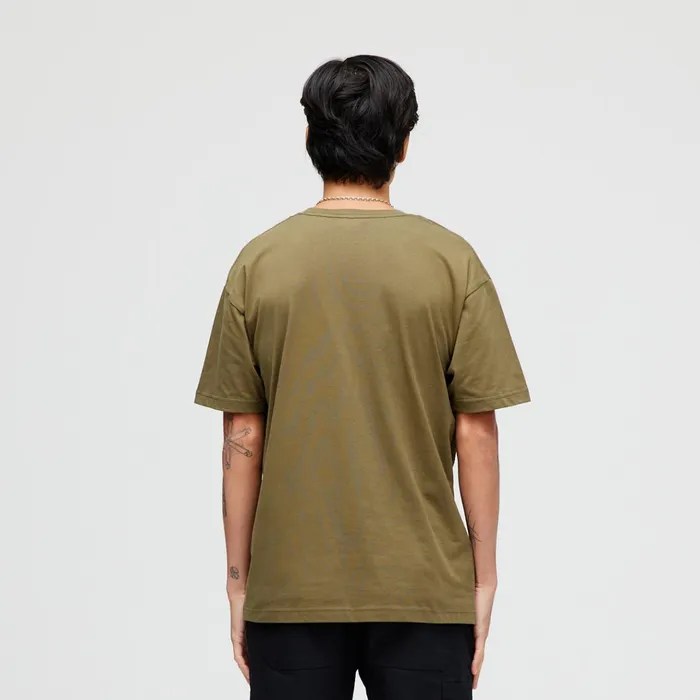 Men Oasis TShirt Military Green Stance Graphics