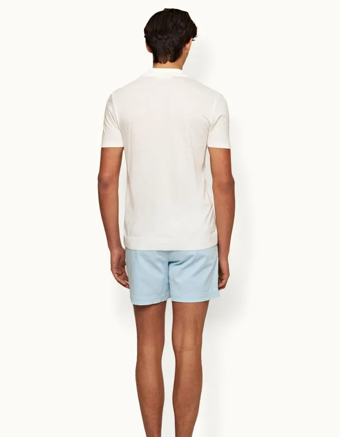 Men Orlebar Brown Day Shorts Bulldog StretchCotton Island Sky