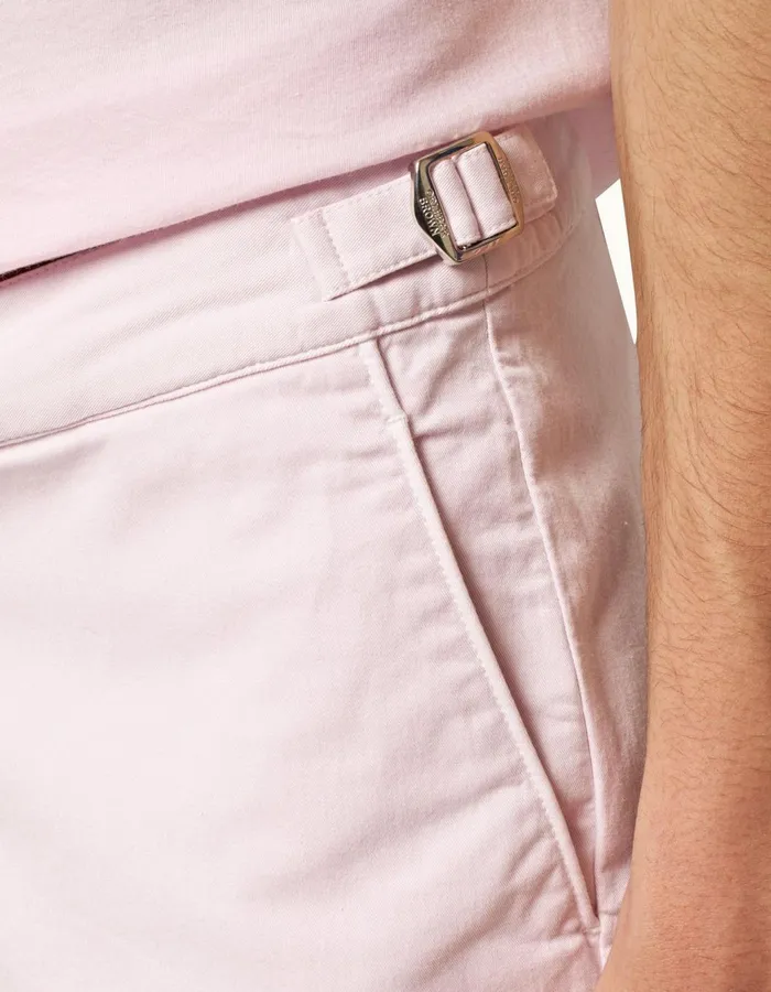 Men Orlebar Brown Day Shorts Dane Cotton Twill Conch Pink