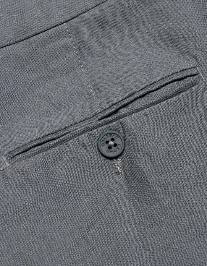 Men Orlebar Brown Day Shorts Norwich Linen Granite