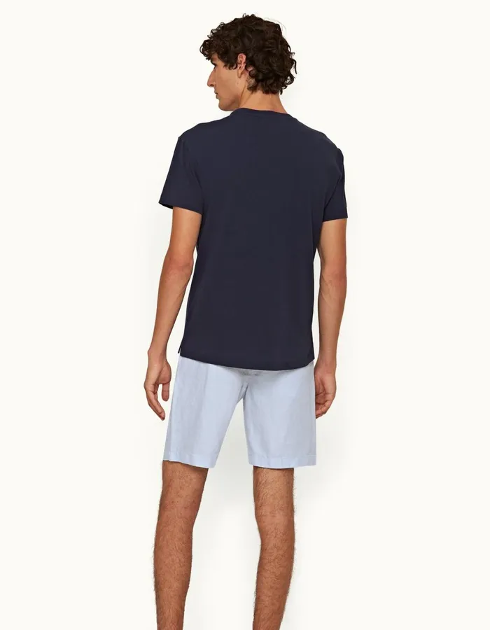 Men Orlebar Brown Day Shorts Norwich Linen Hush