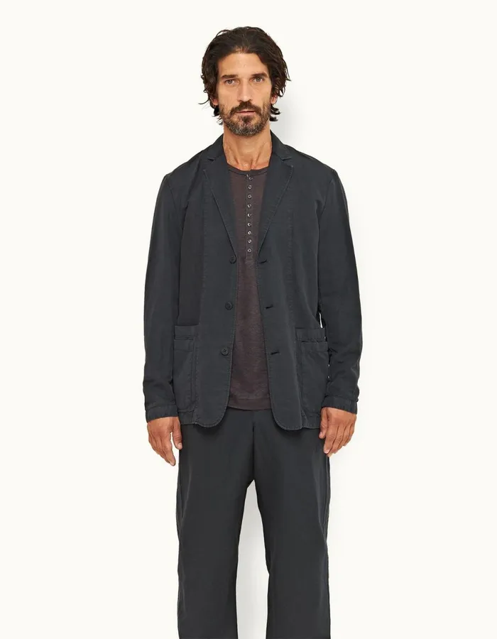 Men Orlebar Brown Jackets and Outerwear Cere Linen Shadow