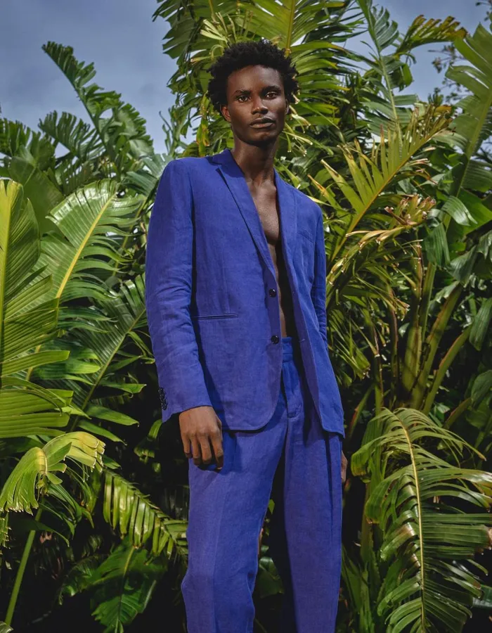 Men Orlebar Brown Jackets and Outerwear Ullock Lagoon Blue