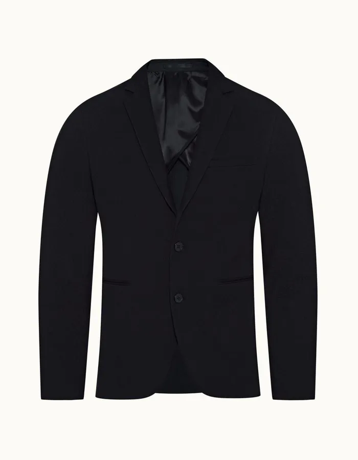Men Orlebar Brown Jackets and Outerwear Ullock Seersucker Night Iris