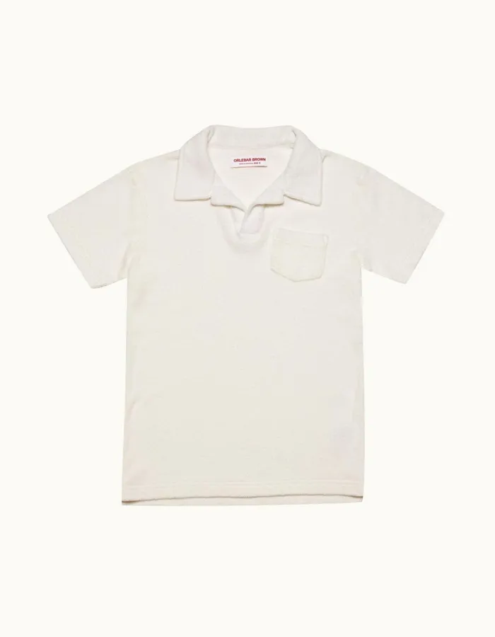 Men Orlebar Brown Kids Digby Towelling White
