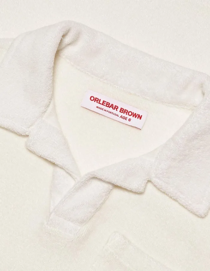 Men Orlebar Brown Kids Digby Towelling White