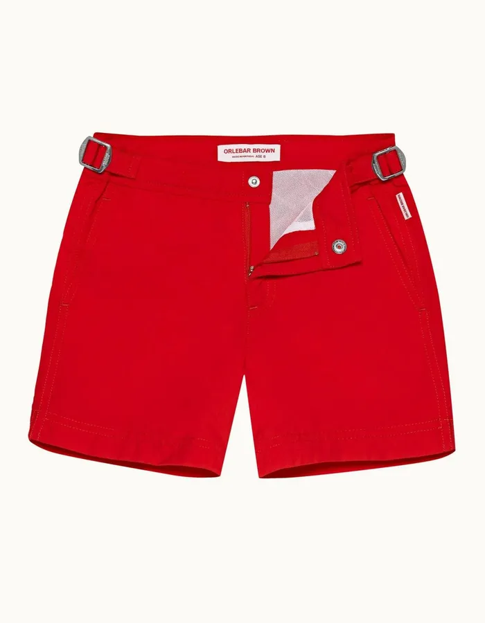 Men Orlebar Brown Kids Russell Summer Red