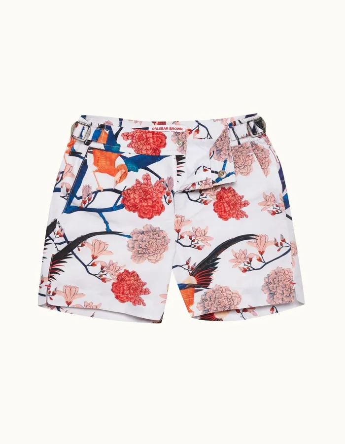 Men Orlebar Brown Kids Russell White Sand