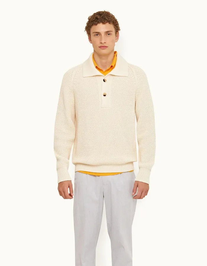 Men Orlebar Brown Knitwear Hindscarth Merino Matchstick