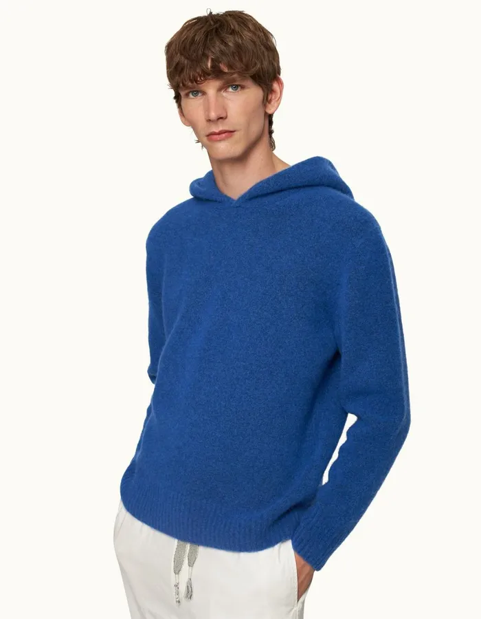 Men Orlebar Brown Knitwear Kirk Alpaca Merino Tidal