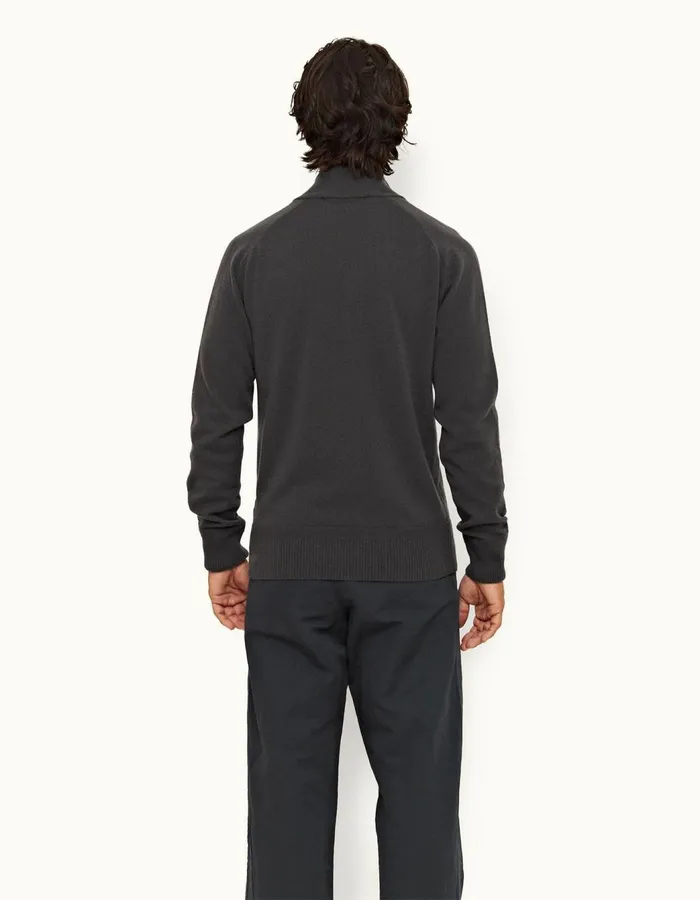 Men Orlebar Brown Knitwear Lennard Cashmere Shadow