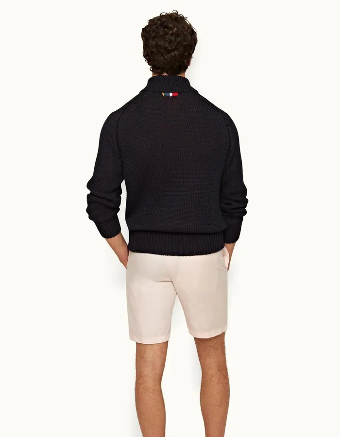 Men Orlebar Brown Knitwear Lennard Night Iris