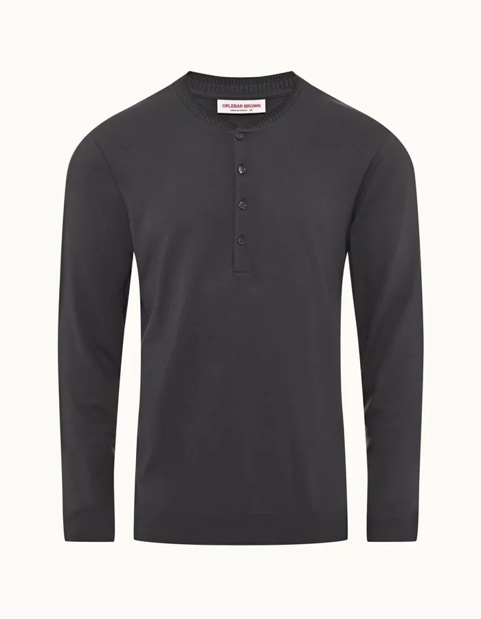 Men Orlebar Brown Knitwear Lockhart Piranha Grey