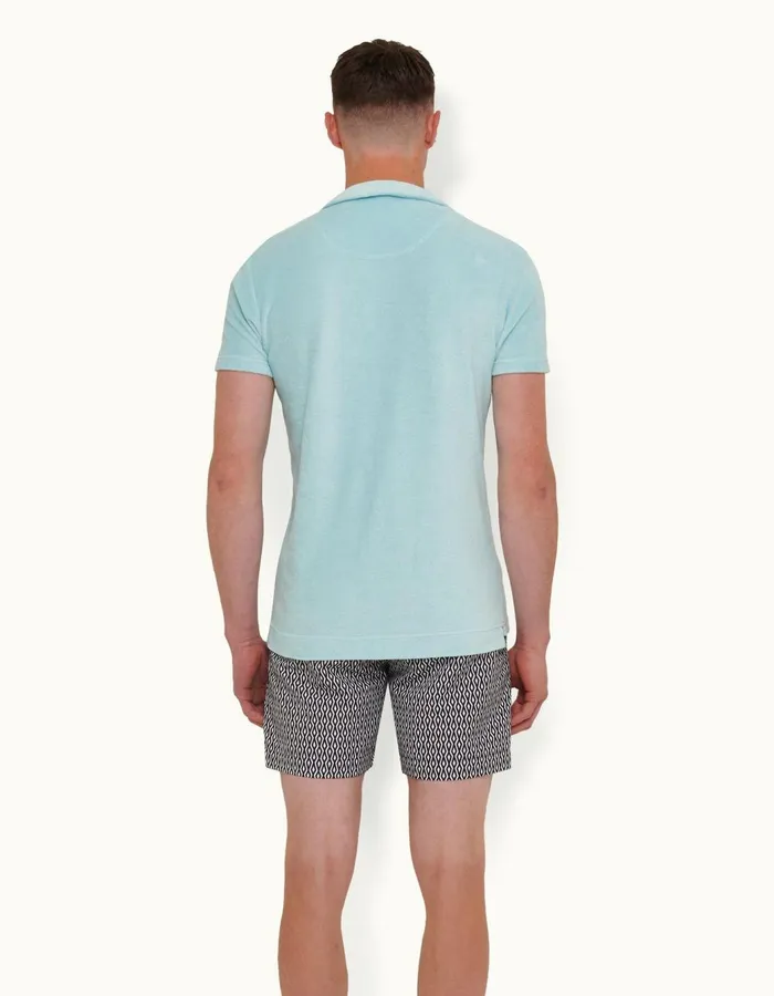 Men Orlebar Brown Polo Shirts Terry Towelling Pool