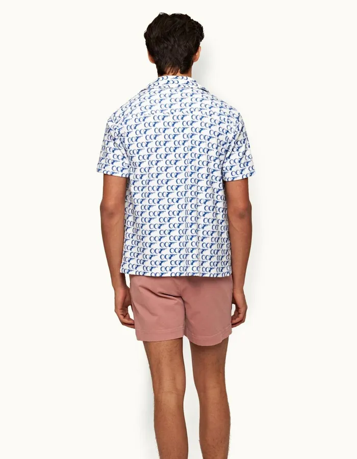 Men Orlebar Brown Shirts Howell 007white