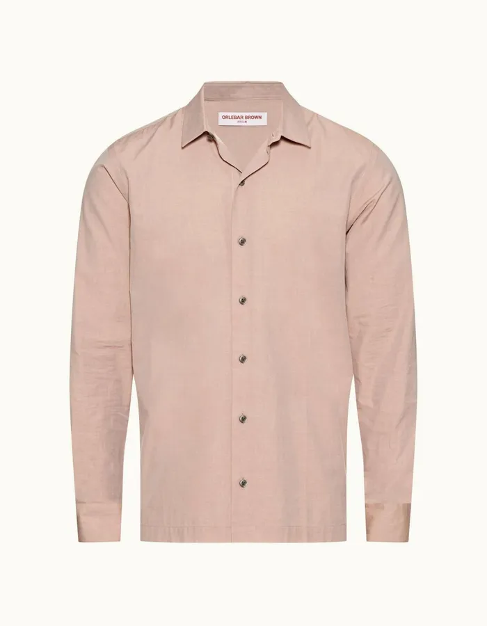 Men Orlebar Brown Shirts Kraph Light Nomadic