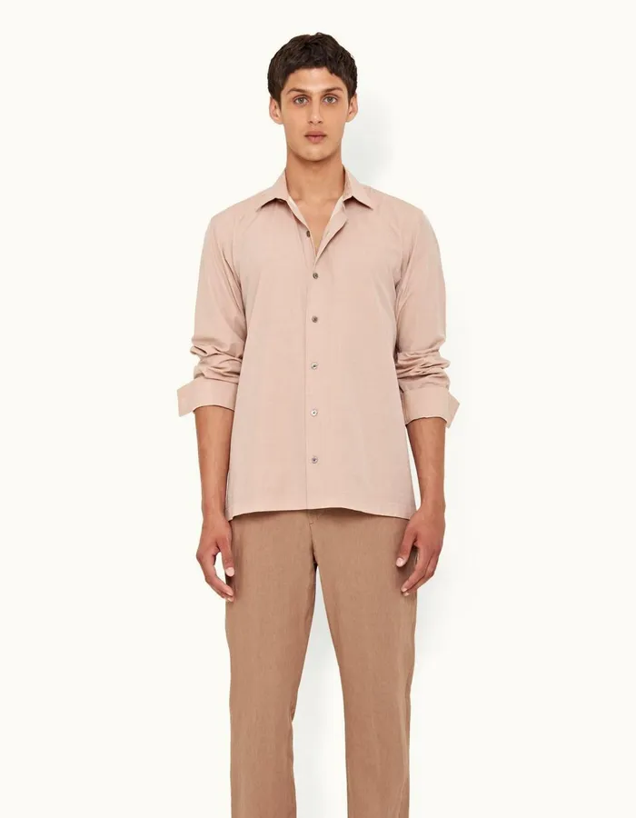 Men Orlebar Brown Shirts Kraph Light Nomadic