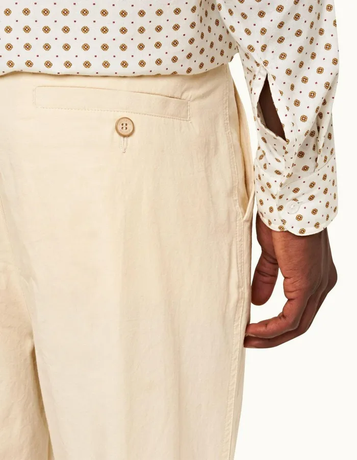 Men Orlebar Brown Shirts Ridley Sea Mist