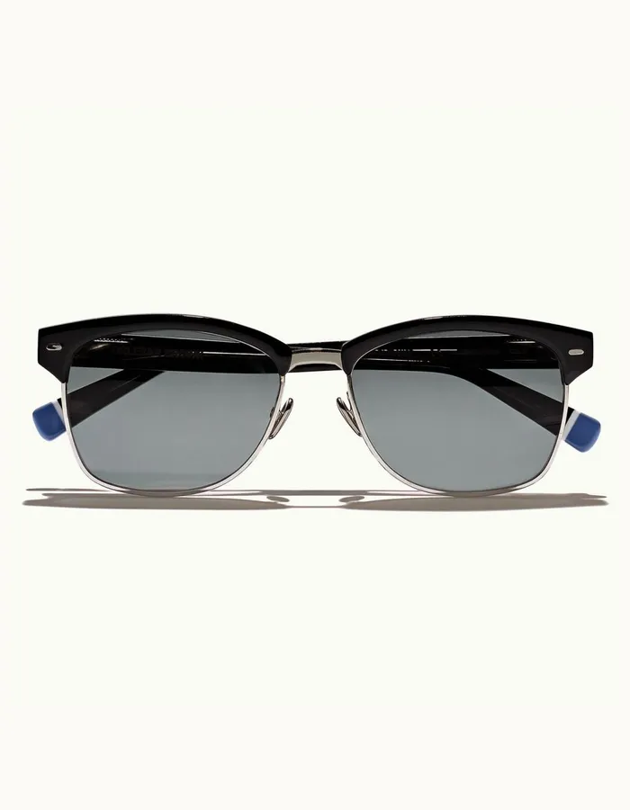 Men Orlebar Brown Sunglasses Matira Black Laminate