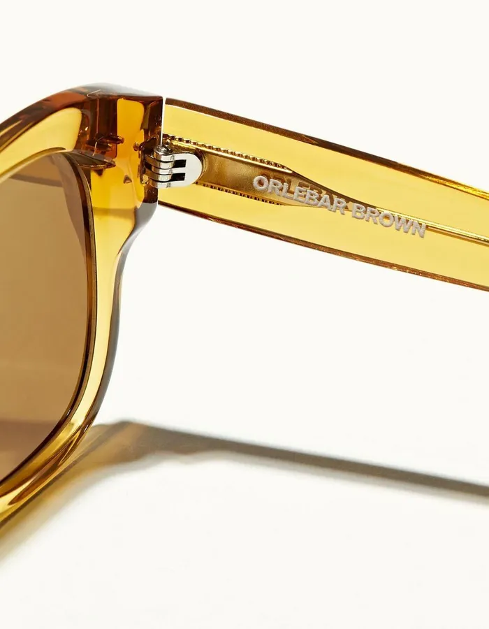 Men Orlebar Brown Sunglasses Nerano Amber