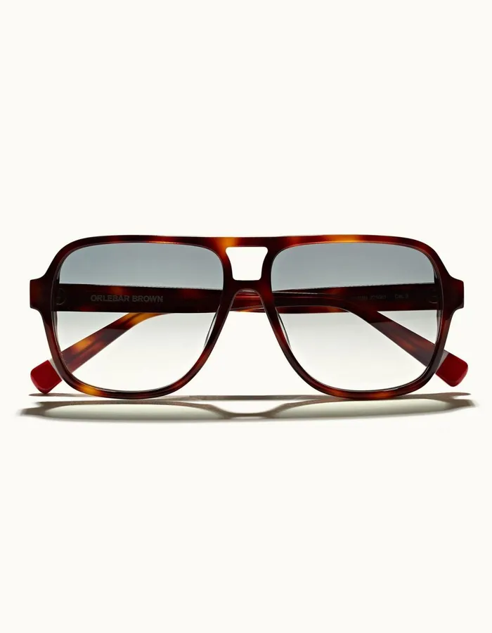 Men Orlebar Brown Sunglasses Rimini Tortoise Shell