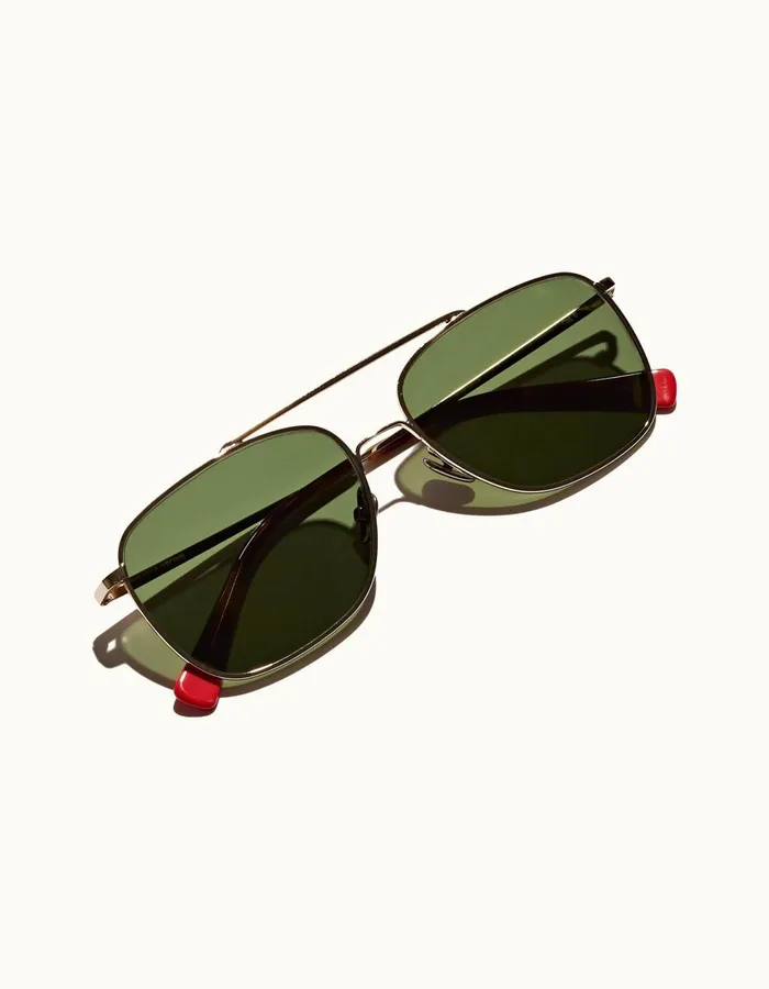 Men Orlebar Brown Sunglasses Tulum Shiny Pale Gold