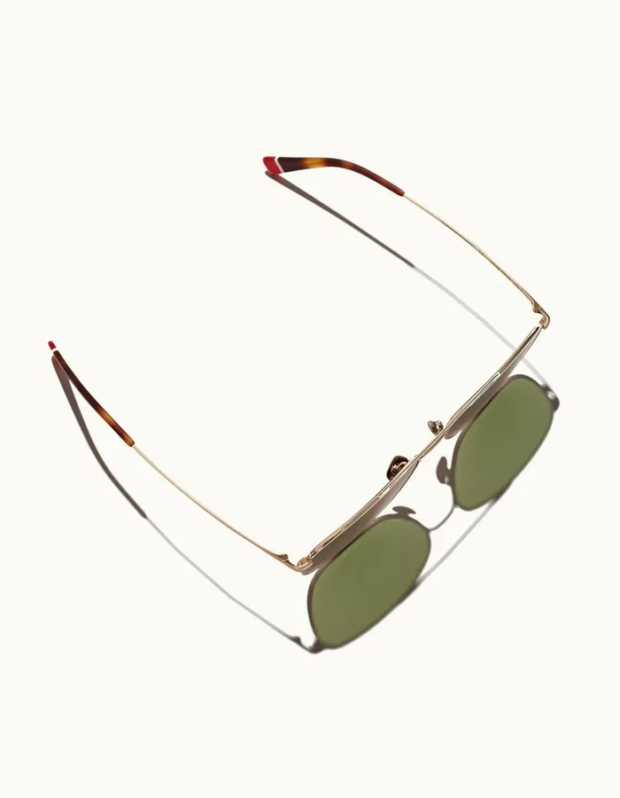 Men Orlebar Brown Sunglasses Tulum Shiny Pale Gold