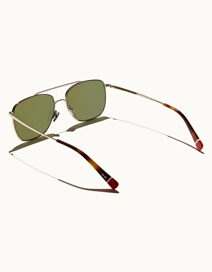Men Orlebar Brown Sunglasses Tulum Shiny Pale Gold