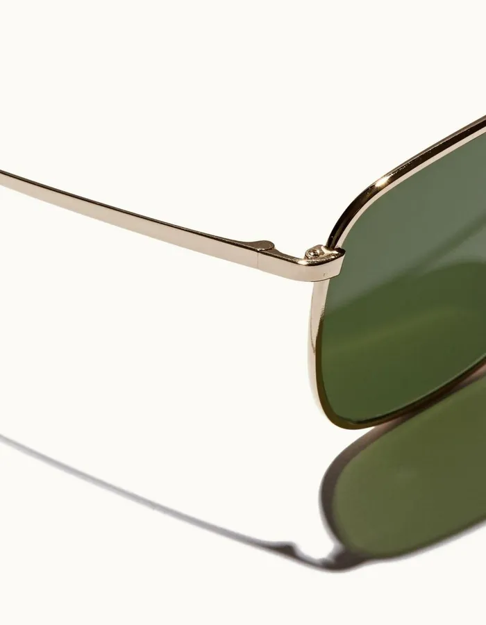 Men Orlebar Brown Sunglasses Tulum Shiny Pale Gold