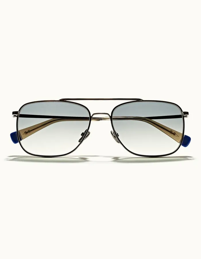 Men Orlebar Brown Sunglasses Tulum Shiny Titaniumsage