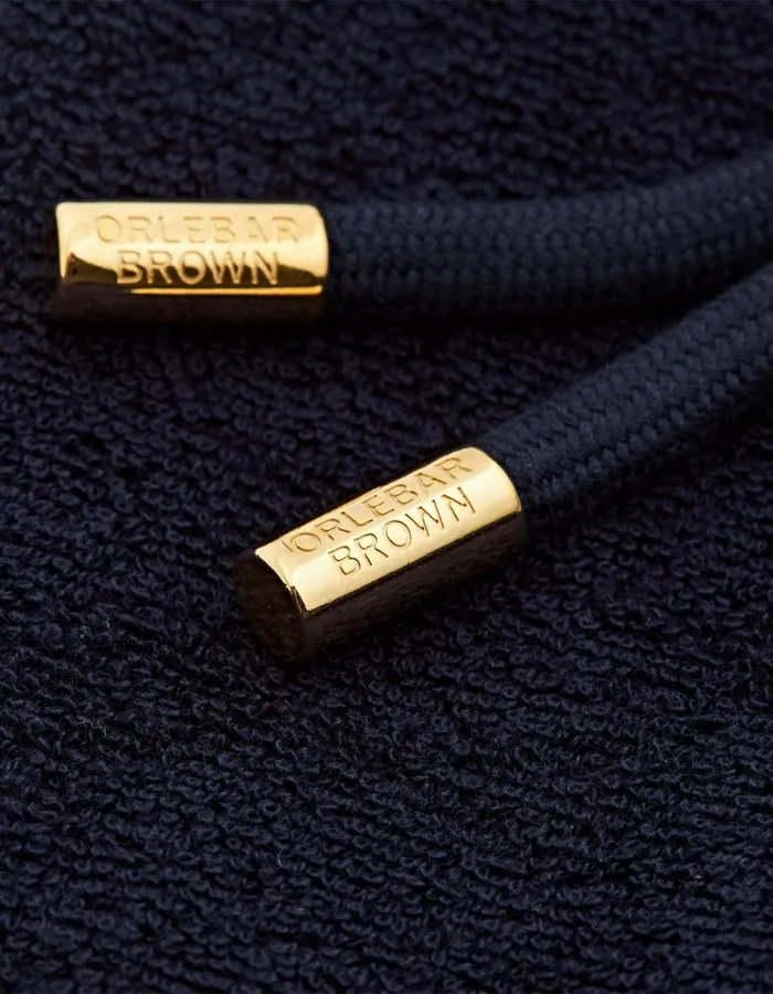 Men Orlebar Brown Sweats Afador Towelling Navy