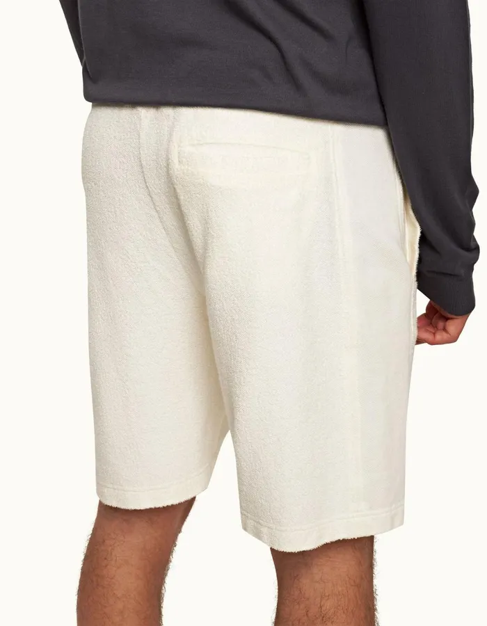 Men Orlebar Brown Sweats Afador White Sand