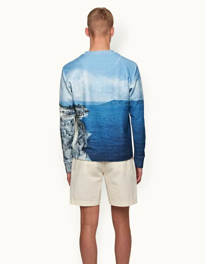 Men Orlebar Brown Sweats Codey Towelling Roc Pool Ii