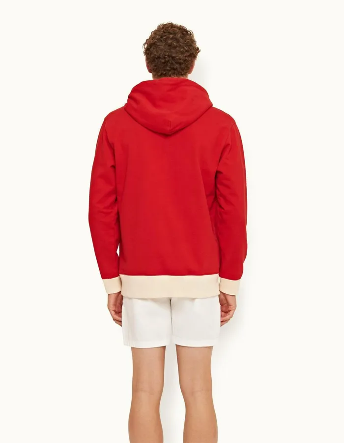 Men Orlebar Brown Sweats Ernest Vermillion