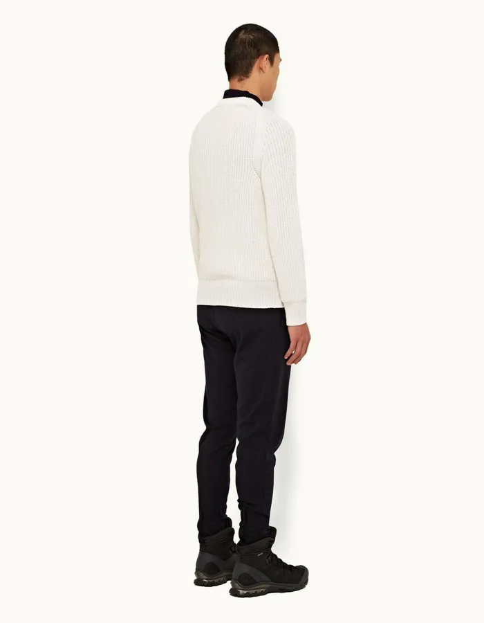 Men Orlebar Brown Sweats Forel Merino Night Iris