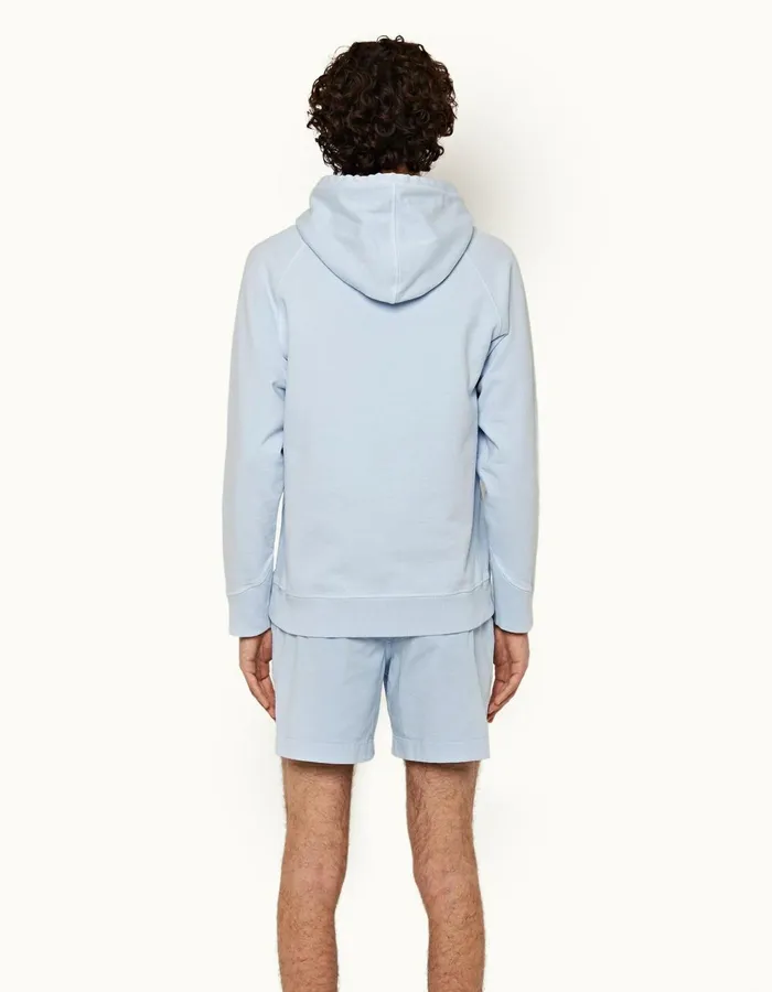 Men Orlebar Brown Sweats Francis Ice Blue