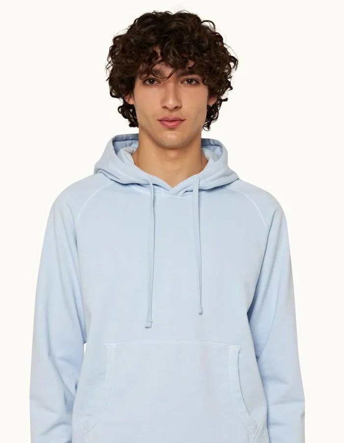 Men Orlebar Brown Sweats Francis Ice Blue